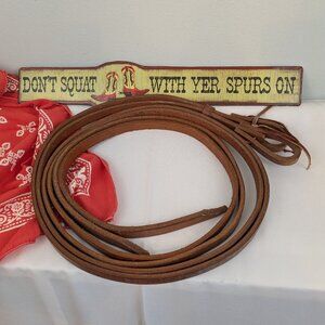 NWOT Weaver Leather ProTack® Split Rein, 5/8" x 7
